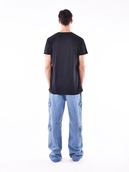 REMERA TIME NEGRO