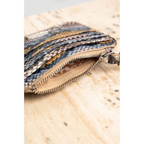 Tarjetero Animal Print Multi Snake