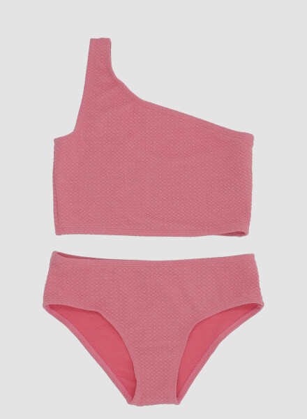 Bikini liso 6-17a Rojo