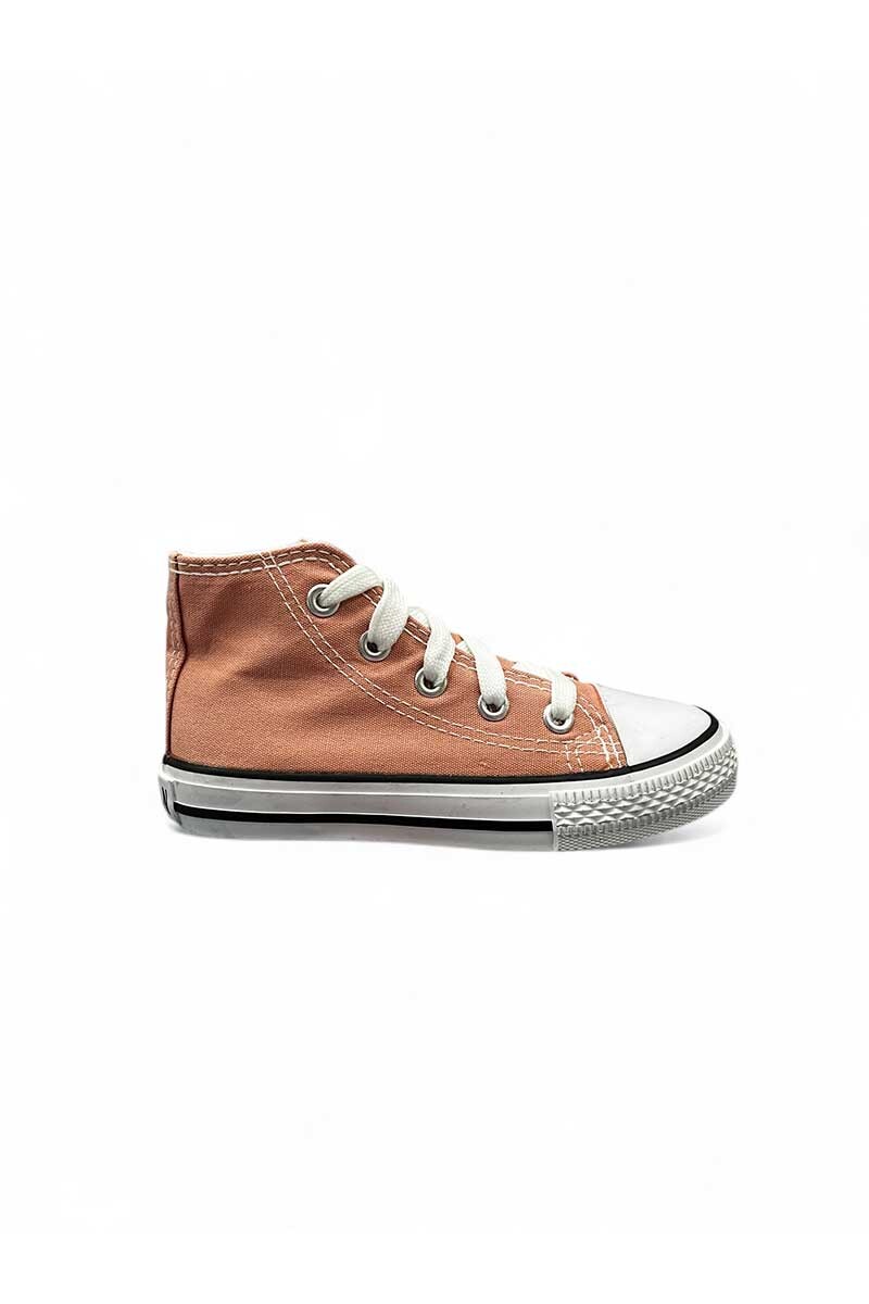BOTA DEPORTIVA MEDIO BASKET LONA NIÑO Salmon