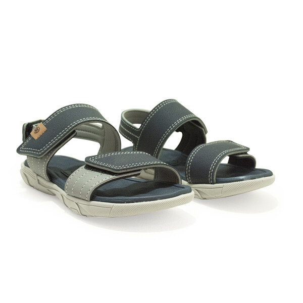 Sandalias - Molekinho - Molekinho Sandalia C/Velcro 2 Tiras de Niños - 2400.155-13958 Marino-gris