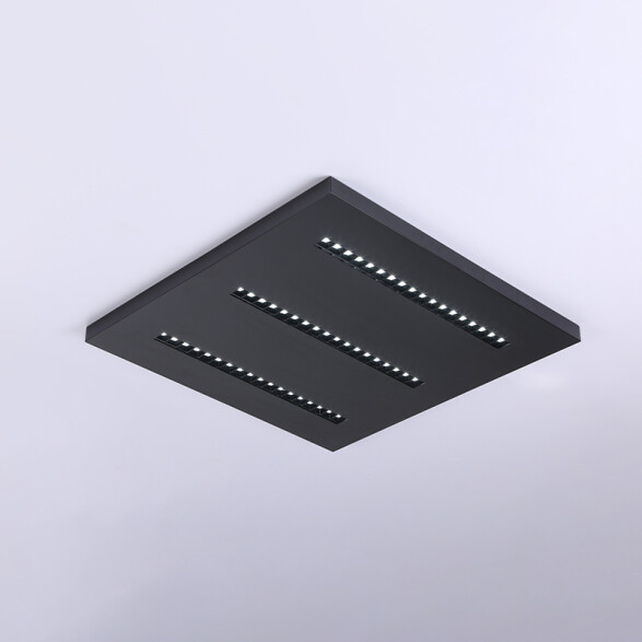 Panel led emb. negro 48W cálida 4200lm 595x595mm ZU0430