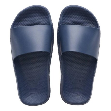 Sandalias ojotas Havaianas Slide Classic Blue Azul