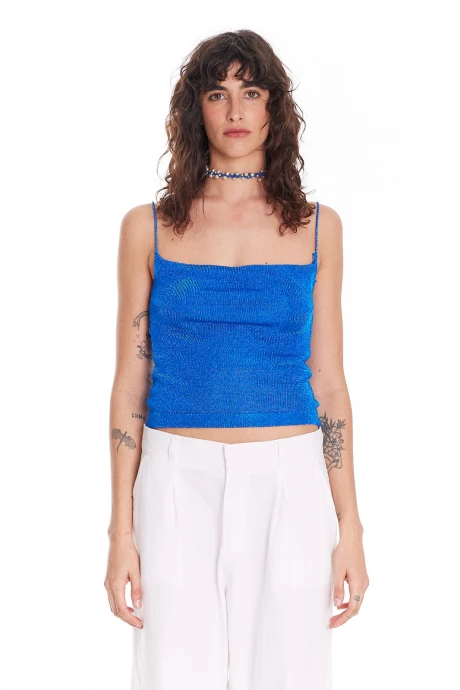 Top Eva Azul