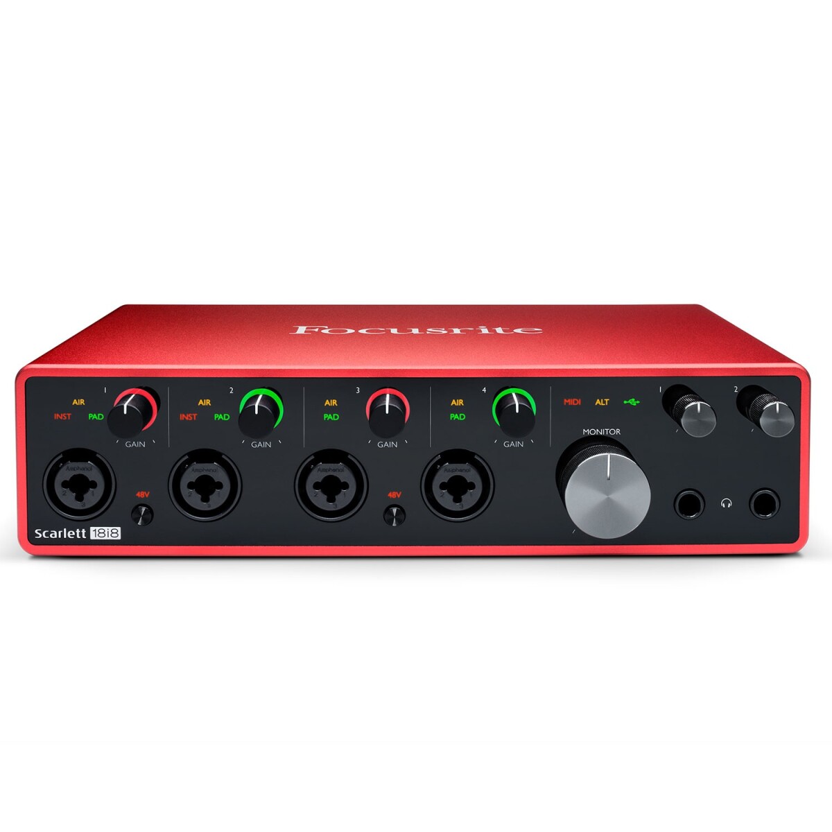 Interfaz De Audio Focusrite Scarlett 18i8 3rd Gen 