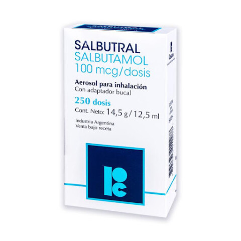 Salbutral AC aerosol 250 dosis Salbutral AC aerosol 250 dosis