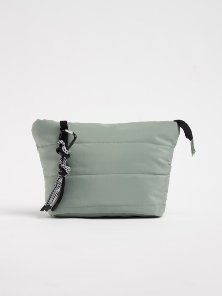 Necessaire capitoneado Verde Seco