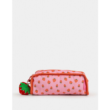 Cartuchera Con Charm Combinacion Bicolor