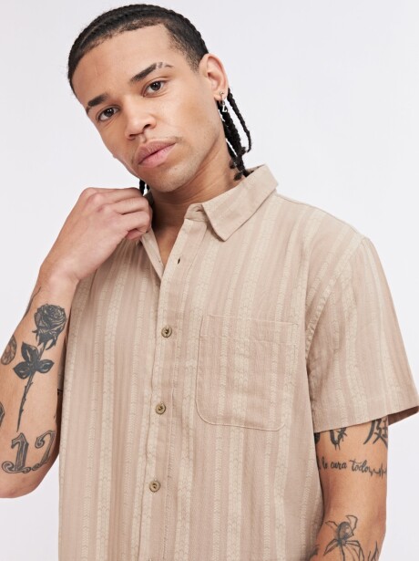 CAMISA RAY BEIGE