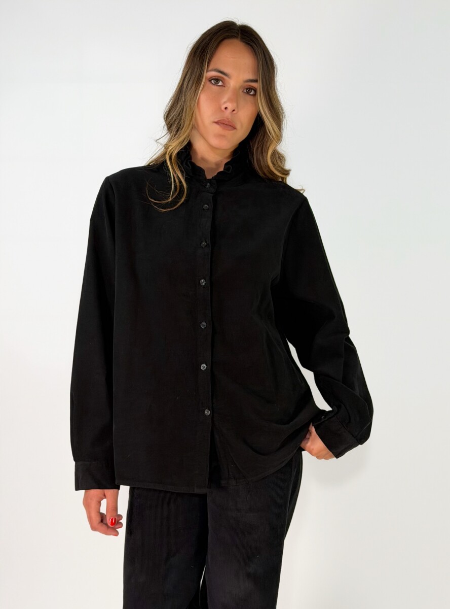 CAMISA PEONIA - NEGRO 