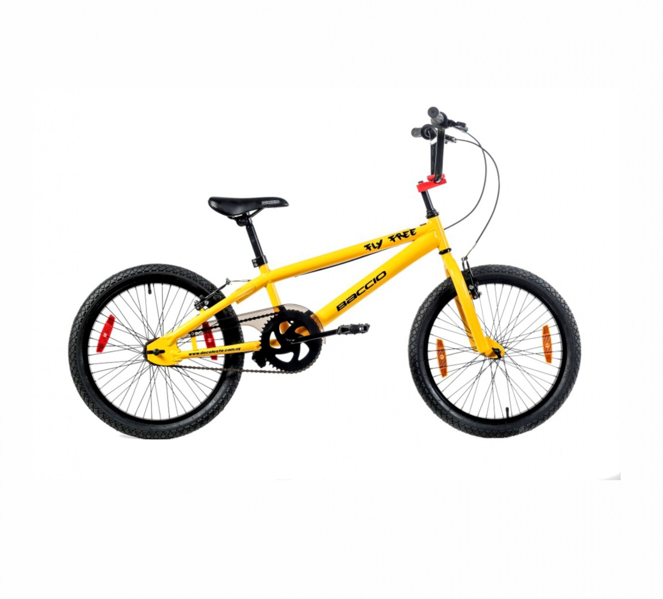 BICICLETA BACCIO FLY FREE 20 - AMARILLA 