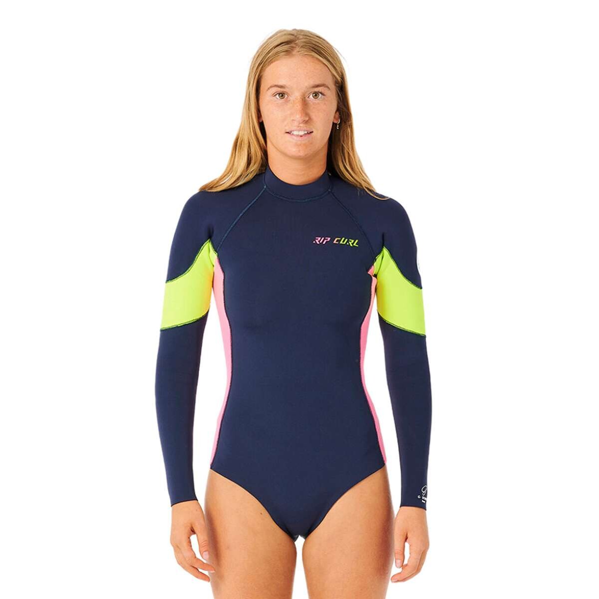 Traje Rip Curl G Bomb Gb L/Sl Back Zip Spring - Combinado 