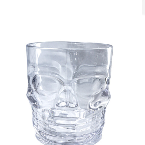 Vaso Vidrio Calavera 4.9*5.8 Vaso Vidrio Calavera 4.9*5.8