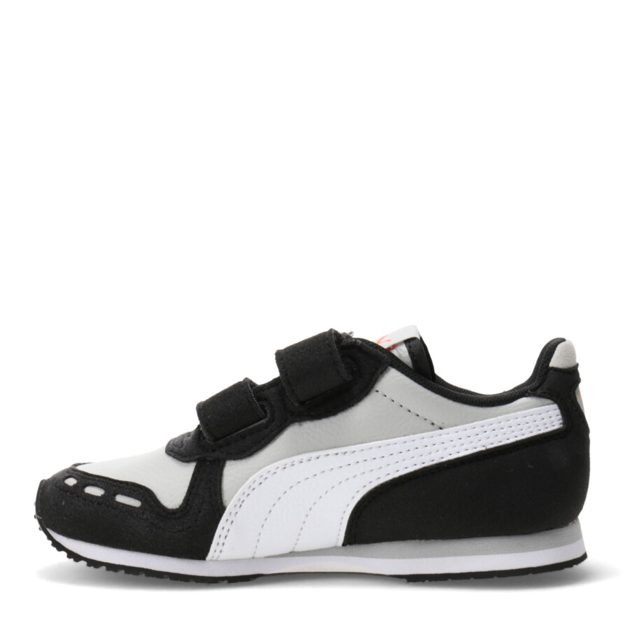 Championes de Niños Puma Cabana Racer SL 20 V Gris - Negro - Blanco