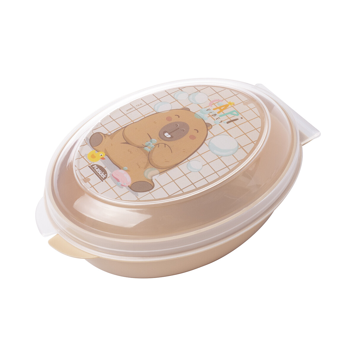 Jabonera Plástica Infantil Carpincho 180 ml 