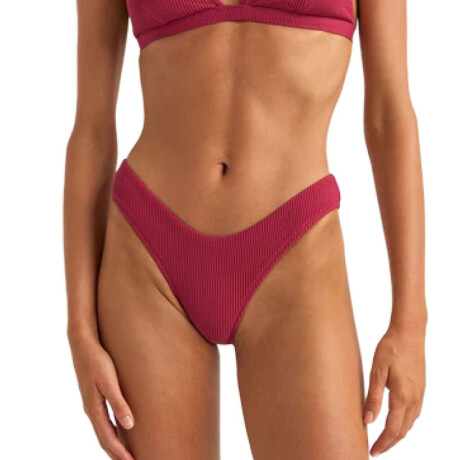 Bikini Rhythm Isla Rib Holiday Rojo