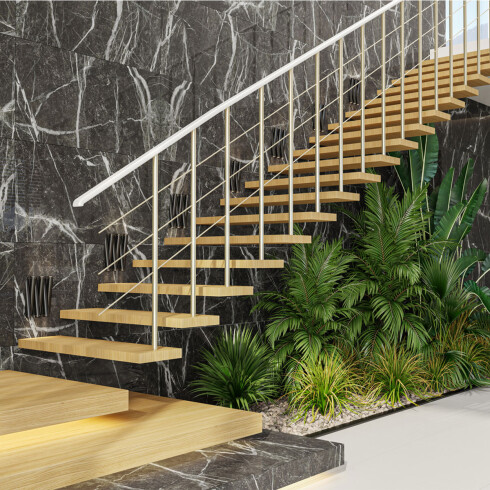 CERAMICA REVESTIMIENTO RECTANGULAR 62X119 PULIDO NEGRO GAMAS DE NEGRO