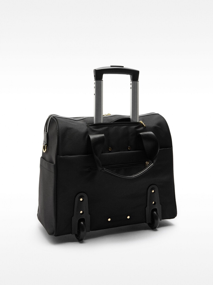 Bolso De Viaje De Nylon negro