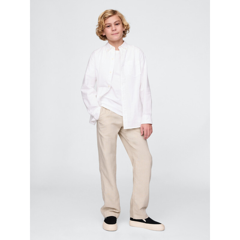 FRNCH - PO LINEN PANT BEDROCK 291