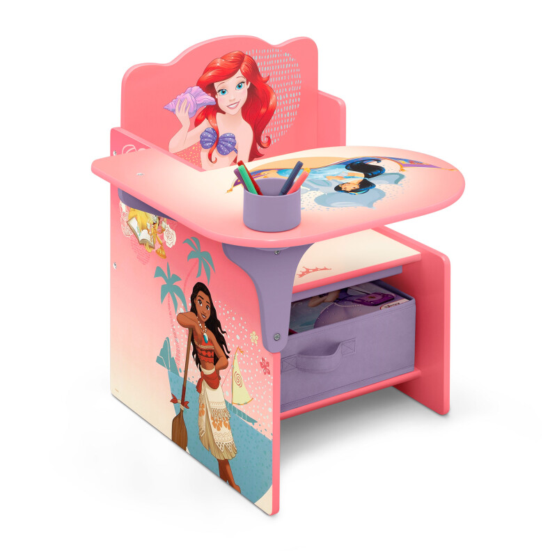 Escritorio con silla y almacenamiento Princesas Disney Escritorio con silla y almacenamiento Princesas Disney
