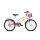 Bicicleta Verden Rod 20 Urbana Juvenil C/ Canasto Rosa