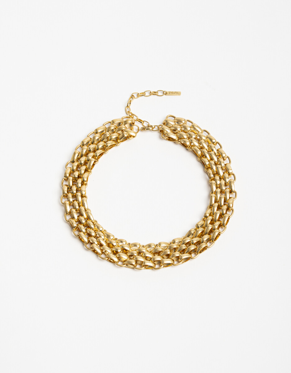 Collar Corto Cadena Pesada 