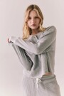WAFFLE THERMAL THAYNE LONG SLE Gris