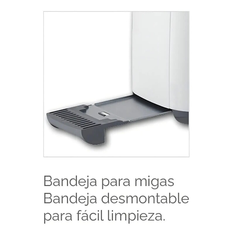 Tostadora Punktal 4 Panes 1400W 7 Niveles Blanco Paredes Frías PK-T804 Tostadora Punktal 4 Panes 1400w 7 Niveles Blanco Paredes Frías Pk-t804