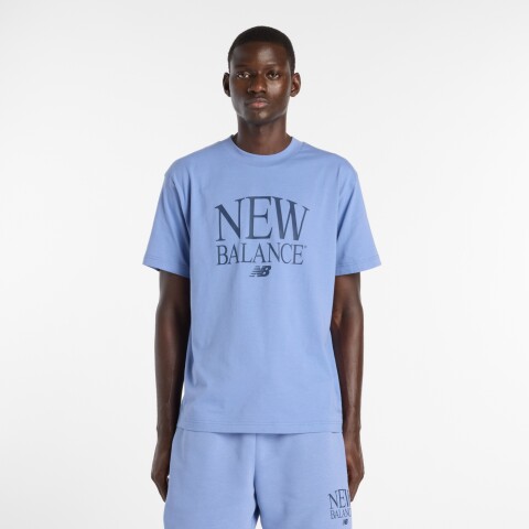 Remera New Balance de Hombre - Reimagined - MT61X6EQAA3 PURPLE