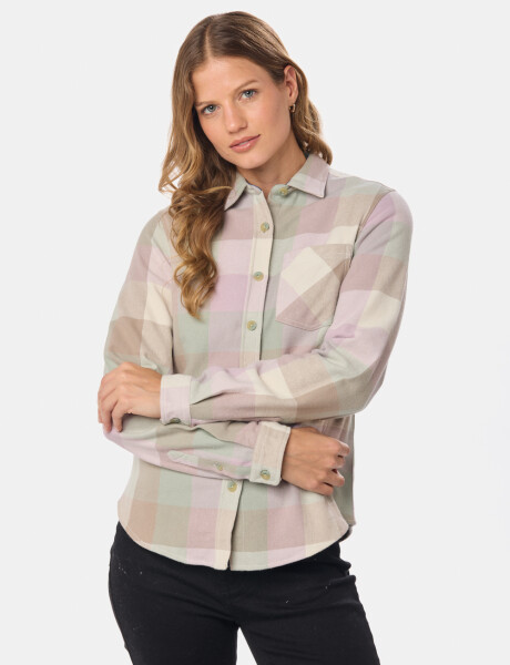 CAMISA DE VIYELA Lila