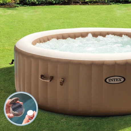 Intex Pure Spa Bañera Hidromasaje 4 Personas Inflable Inx028426