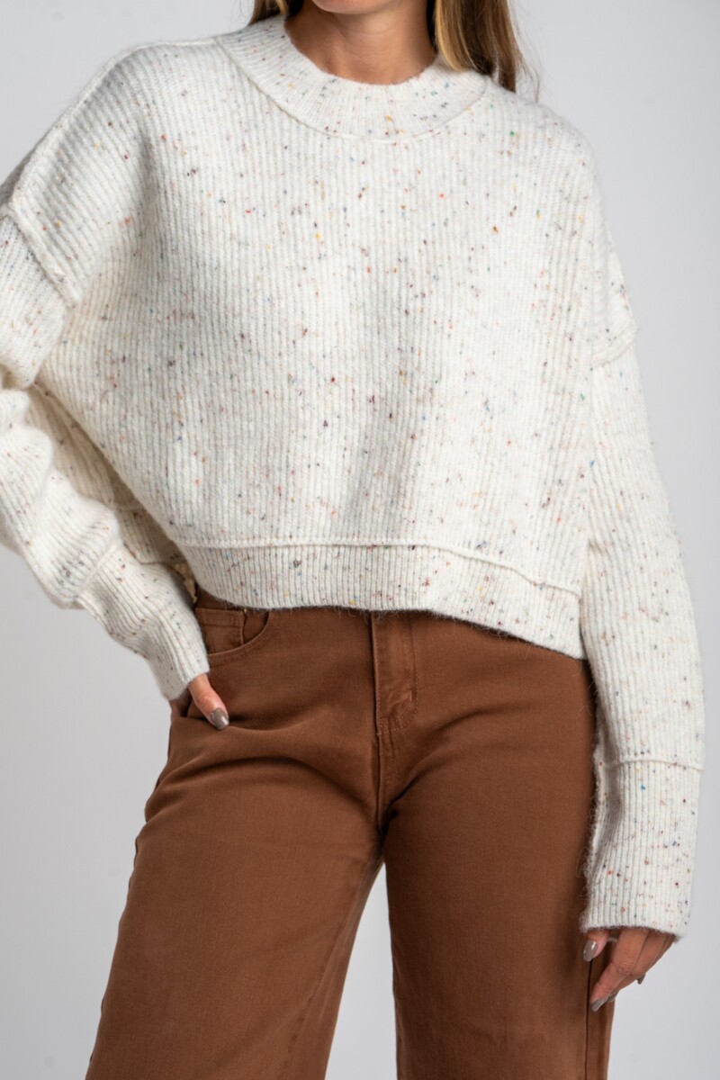 Sweater Buttonne Nacar