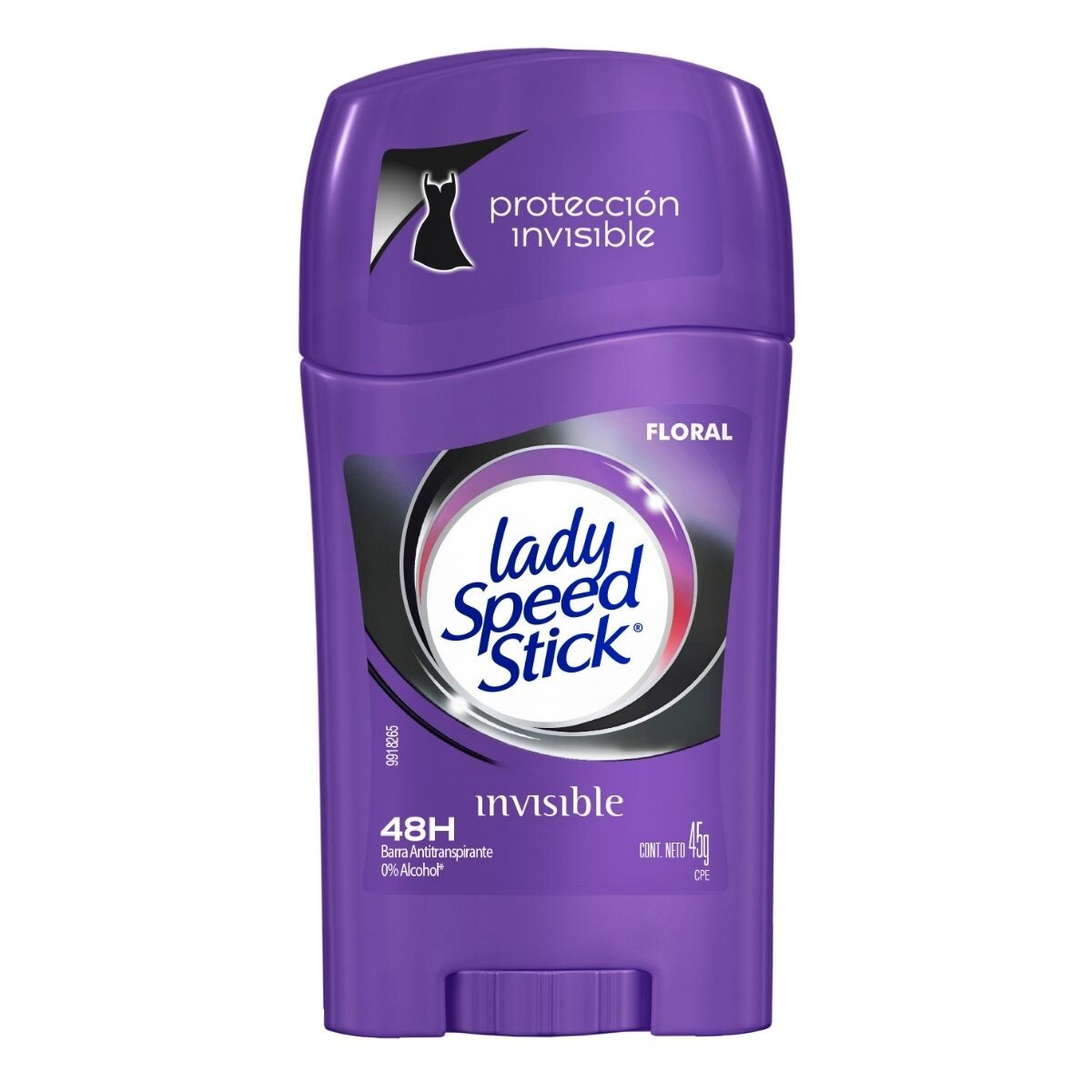 Desodorante Lady Speed Stick en Barra Invisible - X1 45 GR 