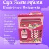 Alcancía Infantil Caja Fuerte Juguete Con Sonido Luces Atrix Variante Color Rosa