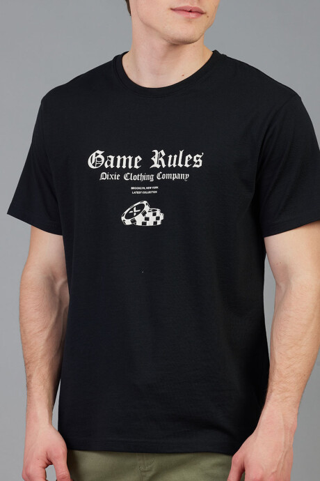 T-SHIRT MANEL DIXIE Negro