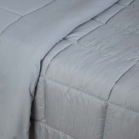 ACOLCHADO QUEEN POLIESTER VERDE EMBOSSED