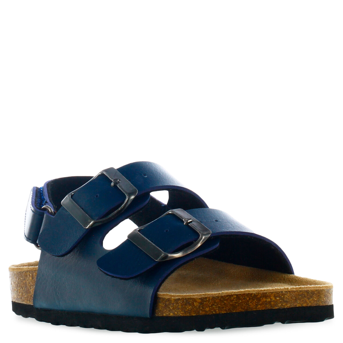 Sandalia de Niño Croco Kids DUNKY con hebillas y velcro - Azul Marino 