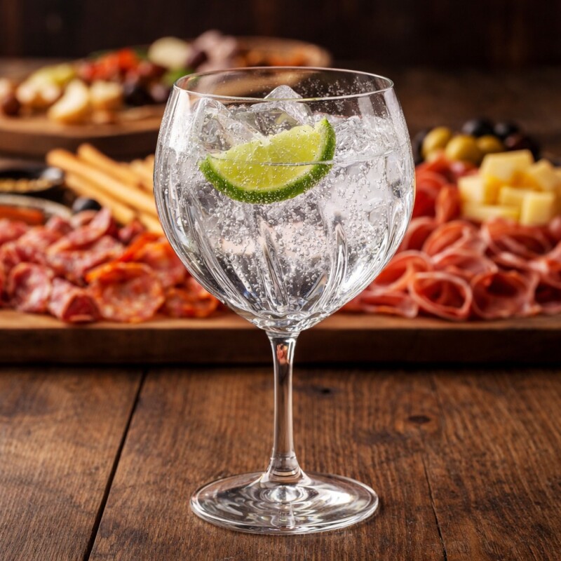 Copa Gin Tonic Set 4 Unidades 750ML Copa Gin Tonic Set 4 Unidades 750ML