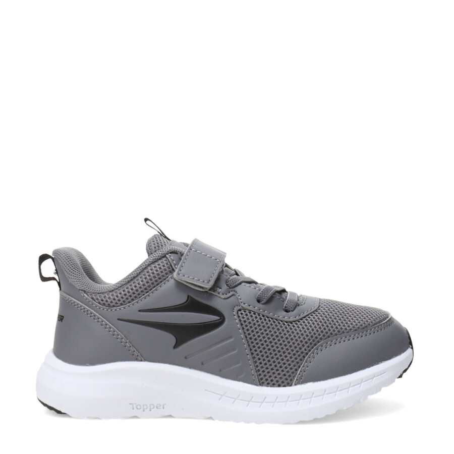 Championes de Niños Topper Championes Wind Iv Mesh Velcro Gris - Negro