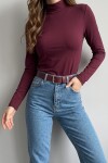 Polera Larissa Bordó
