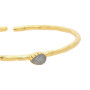 Pulsera Karvik Labradorita Plata 925 Y Baño De Oro 0