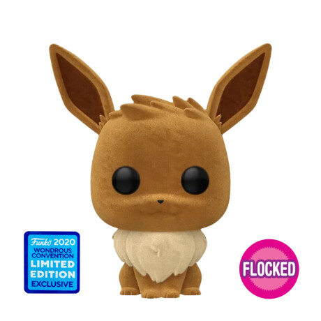 Eevee (Flocked) Pokemon (Version Latam Exclusivo) - 577 Eevee (Flocked) Pokemon (Version Latam Exclusivo) - 577