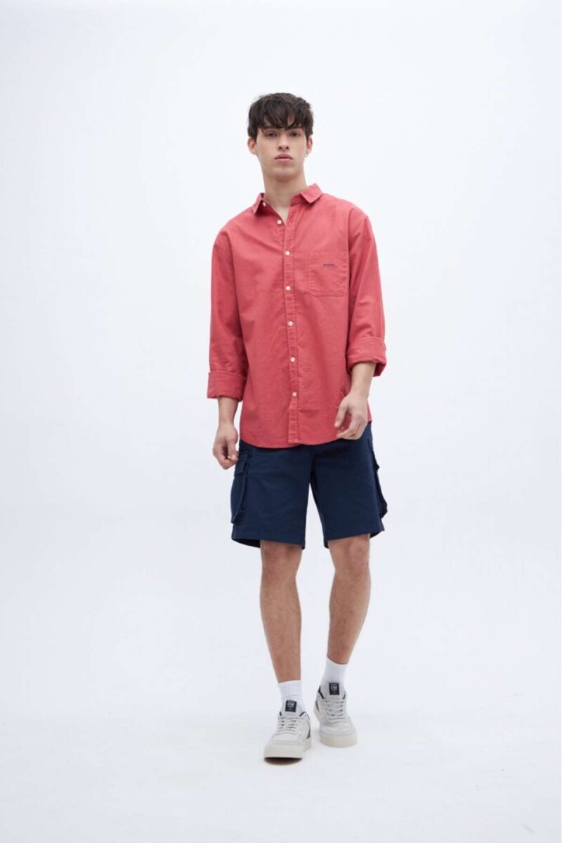 Camisa Salinger - Coral 