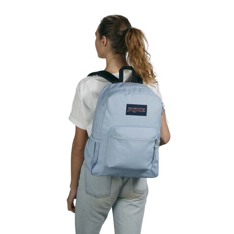 MOCHILA JANSPORT CROSS TOWN - BLACK BLUE-DUSK