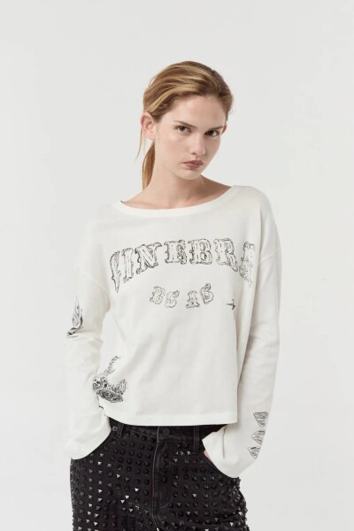 REMERA HOLSTER Off White