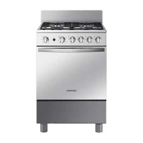 Cocina a gas Samsung Cocina con 4 Quemadores con Quemador Rápido Silver