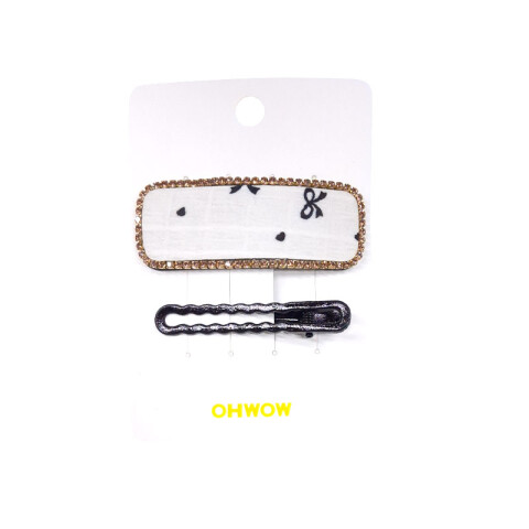 Broche pinza para el cabello 2pcs Broche Pinza Para El Cabello 2pcs