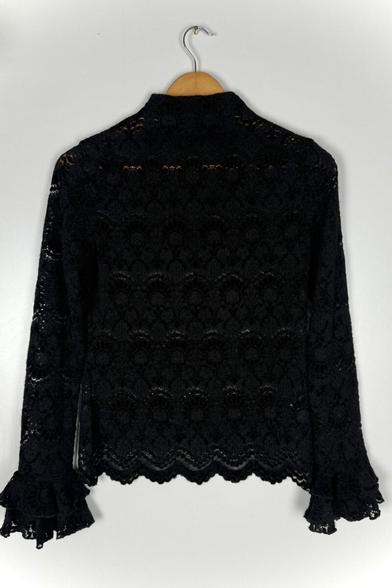 BLUSA CALADA NODE - NEGRO 