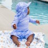 Gorro con filtro UV SWIM ESSENTIALS estrella mar lila Gorro con filtro UV SWIM ESSENTIALS estrella mar lila