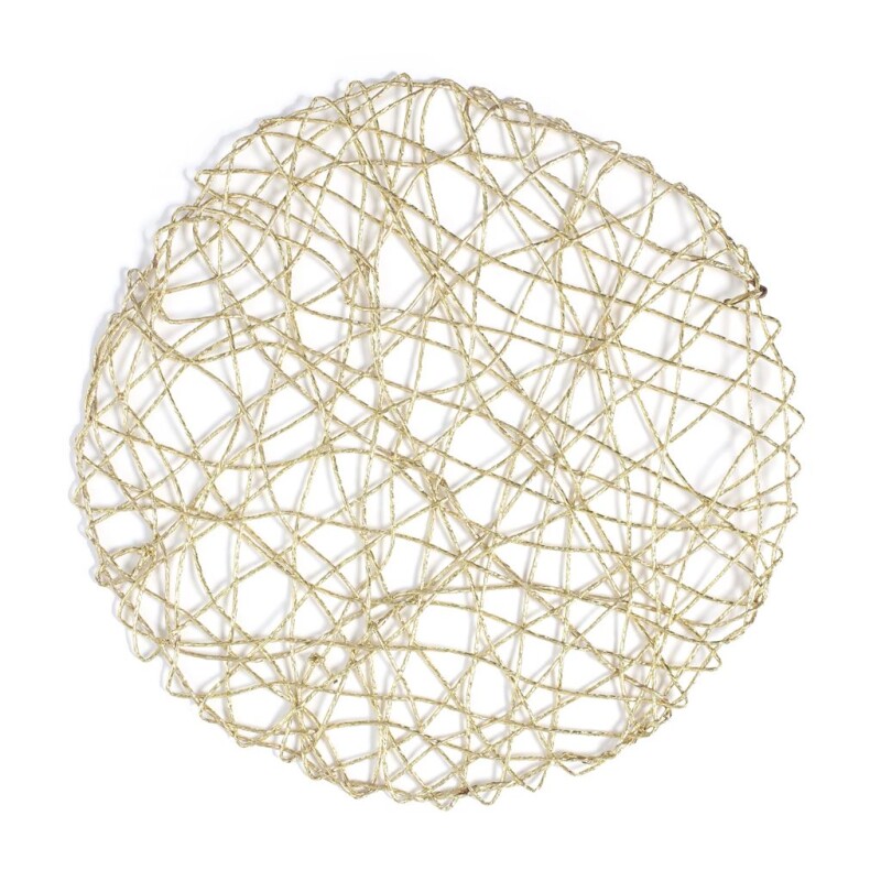 INDIVIDUAL PAPEL TEJIDO COLOR NATURAL D38CM INDIVIDUAL PAPEL TEJIDO COLOR NATURAL D38CM